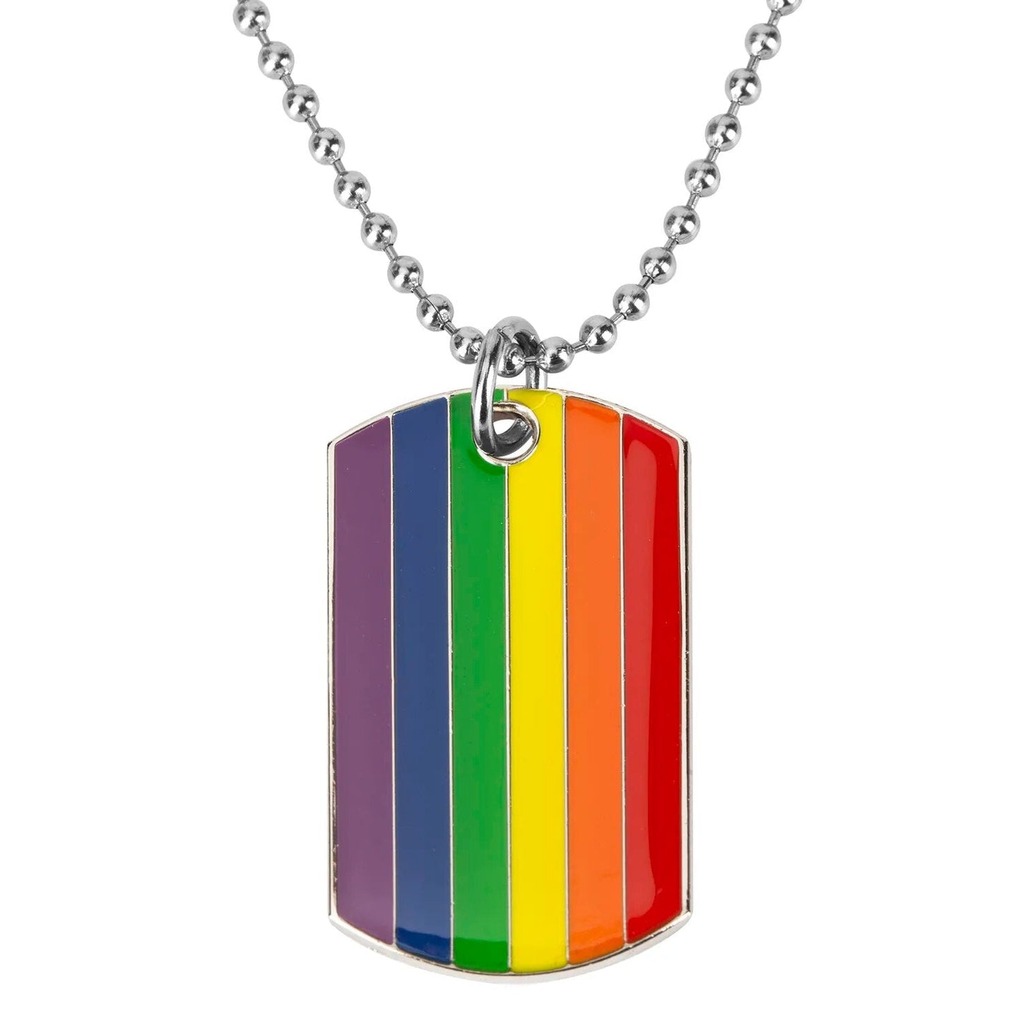 Necklace - LGBTQIA+ Queer Dog Tag Necklace - 16 To Choose From!