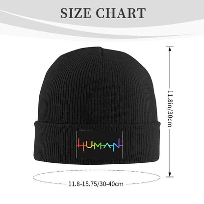 LGBTQIA+ Queer Heatbeat Human Beanies