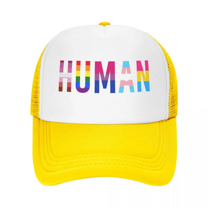 Classic Human LGBTQIA+ Trucker Hat