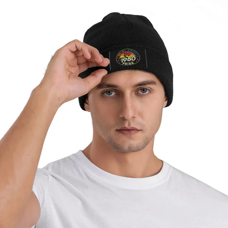 LGBTQIA+ Queer Vintage 1980's Pride Beanie