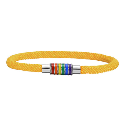 Bracelet - Rainbow Pride Rope Bracelets