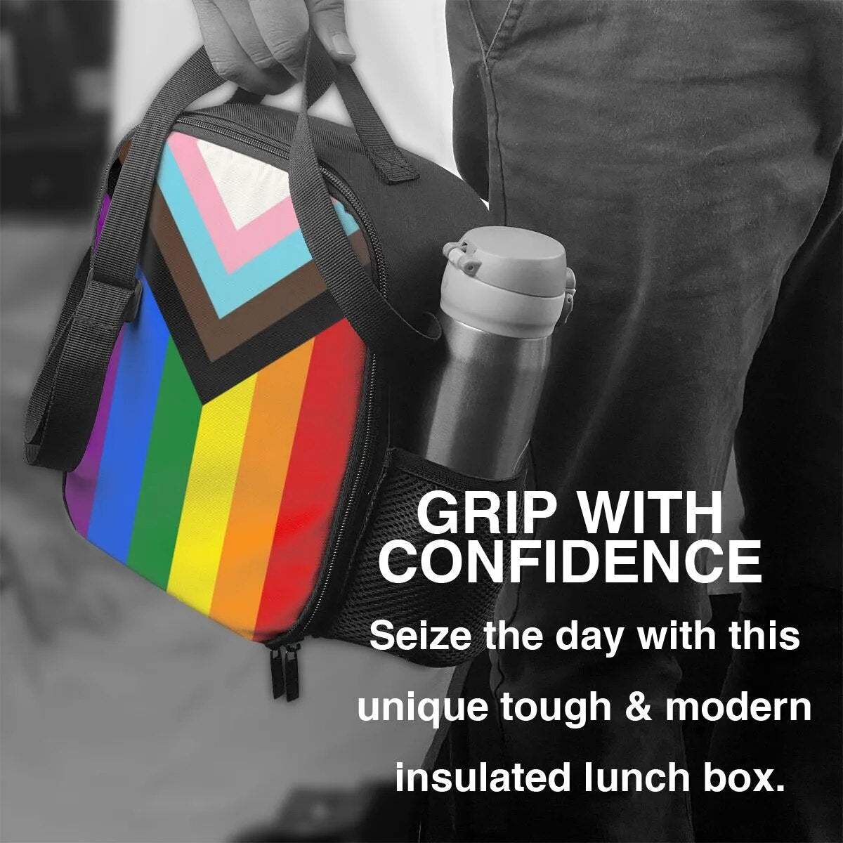 Lunch Bag - LGBTQIA+ Insulated Cooler Lunch Bags - Small