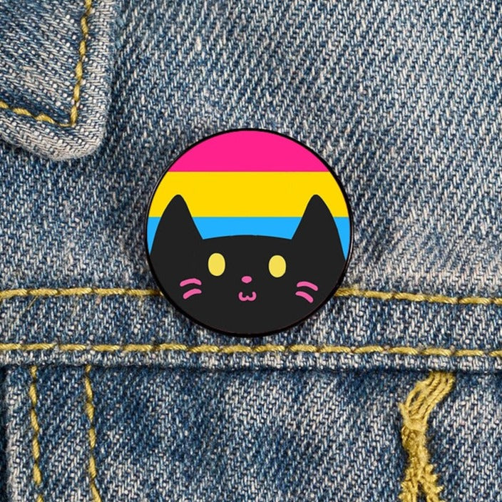 Enamel Pins - LGBTQIA+ Queer Pride Cats Pin Badges 