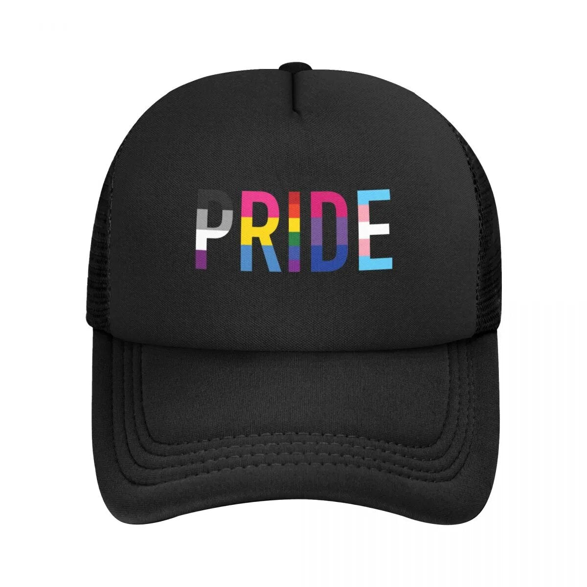 Hats - LGBT Pride Mesh Baseball Cap