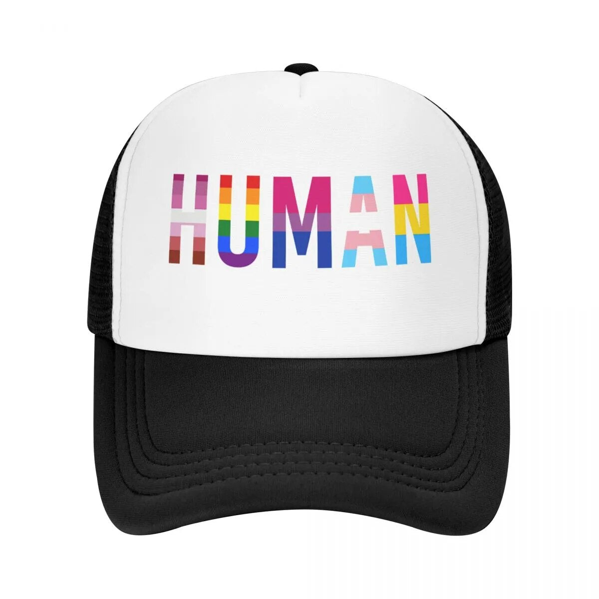 Classic Human LGBTQIA+ Trucker Hat