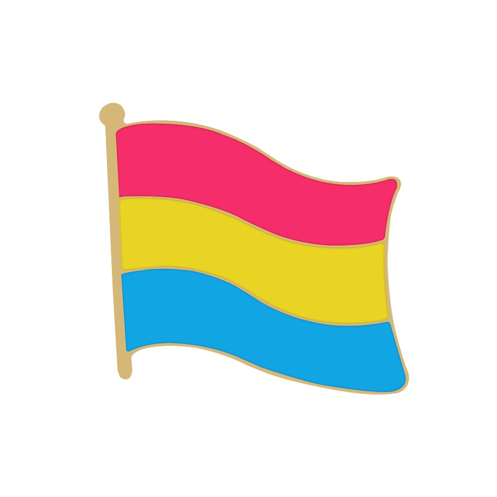 Enamel Pins - LGBTQIA+ Queer Pride Pansexual Pin Badges 