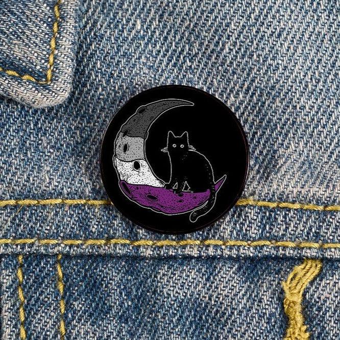 Enamel Pins - LGBTQIA+ Queer Pride Cats Pin Badges 