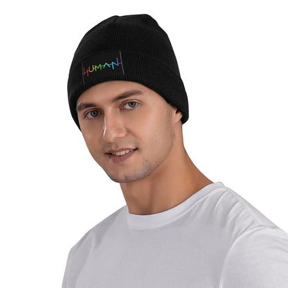 LGBTQIA+ Queer Heatbeat Human Beanies