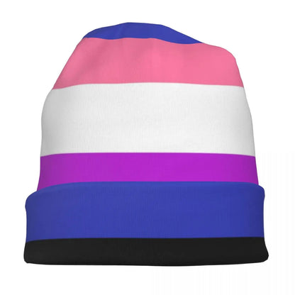 LGBTQIA+ Queer Genderfluid Skullies Beanie Cap