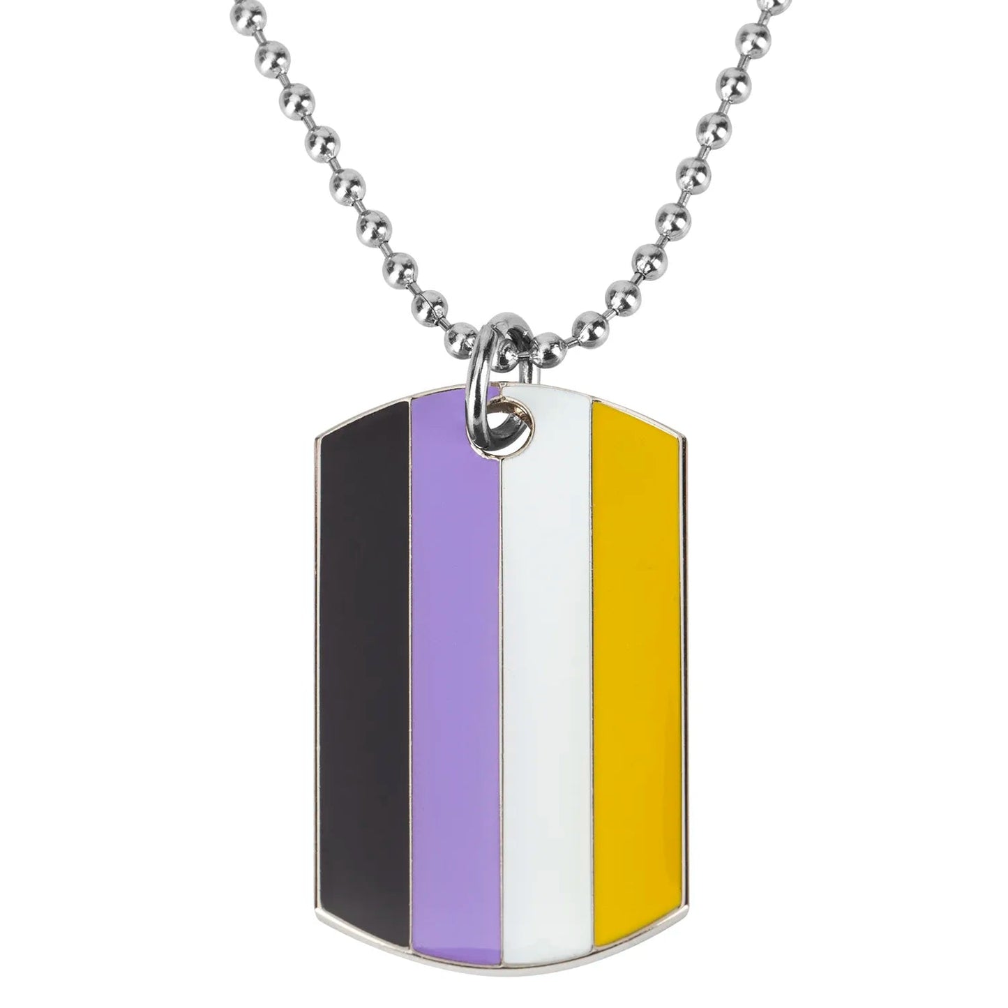 Necklace - LGBTQIA+ Queer Dog Tag Necklace - 16 To Choose From!