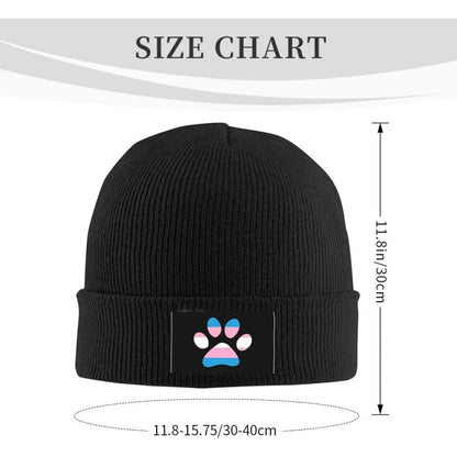 LGBTQIA+ Queer Trans Paw Pride Beanie