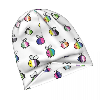 LGBTQIA+ Queer Bees Skullies Beanie Cap