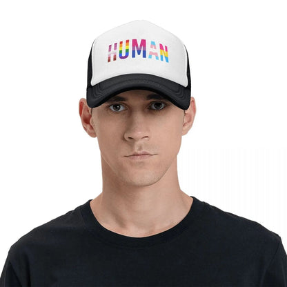 Classic Human LGBTQIA+ Trucker Hat