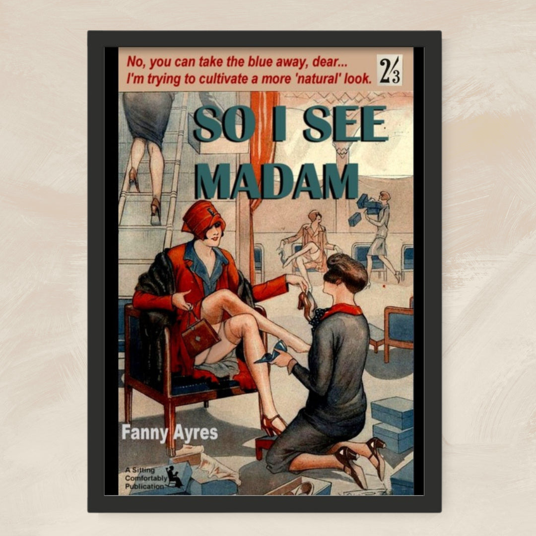 Photo Tiles - So I See Madam Pulp Fiction Framed Photo Tile