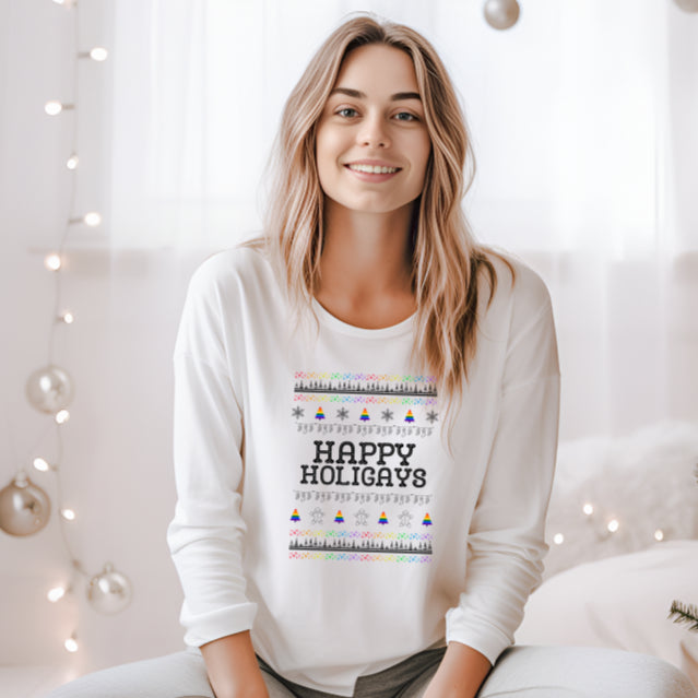 Shirts - Happy Holigays LGBTQIA+ Queer Shirts