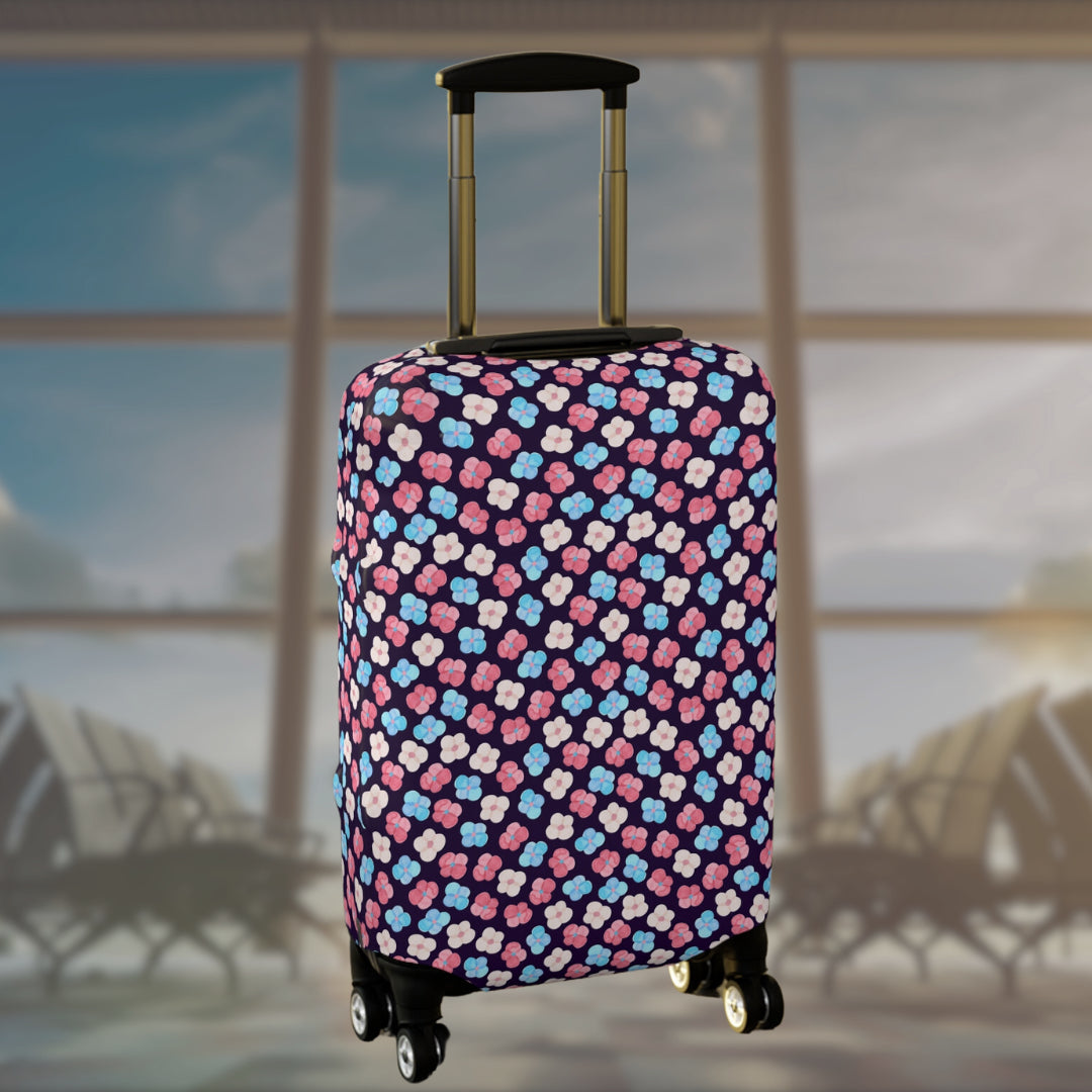 Accessories - Trans Pride Flower Luggage Cover