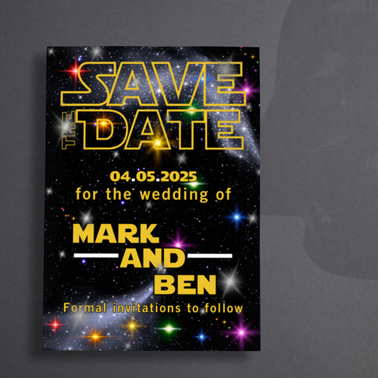 LGBTQIA+ Queer Use the Force You Must - Save the Date