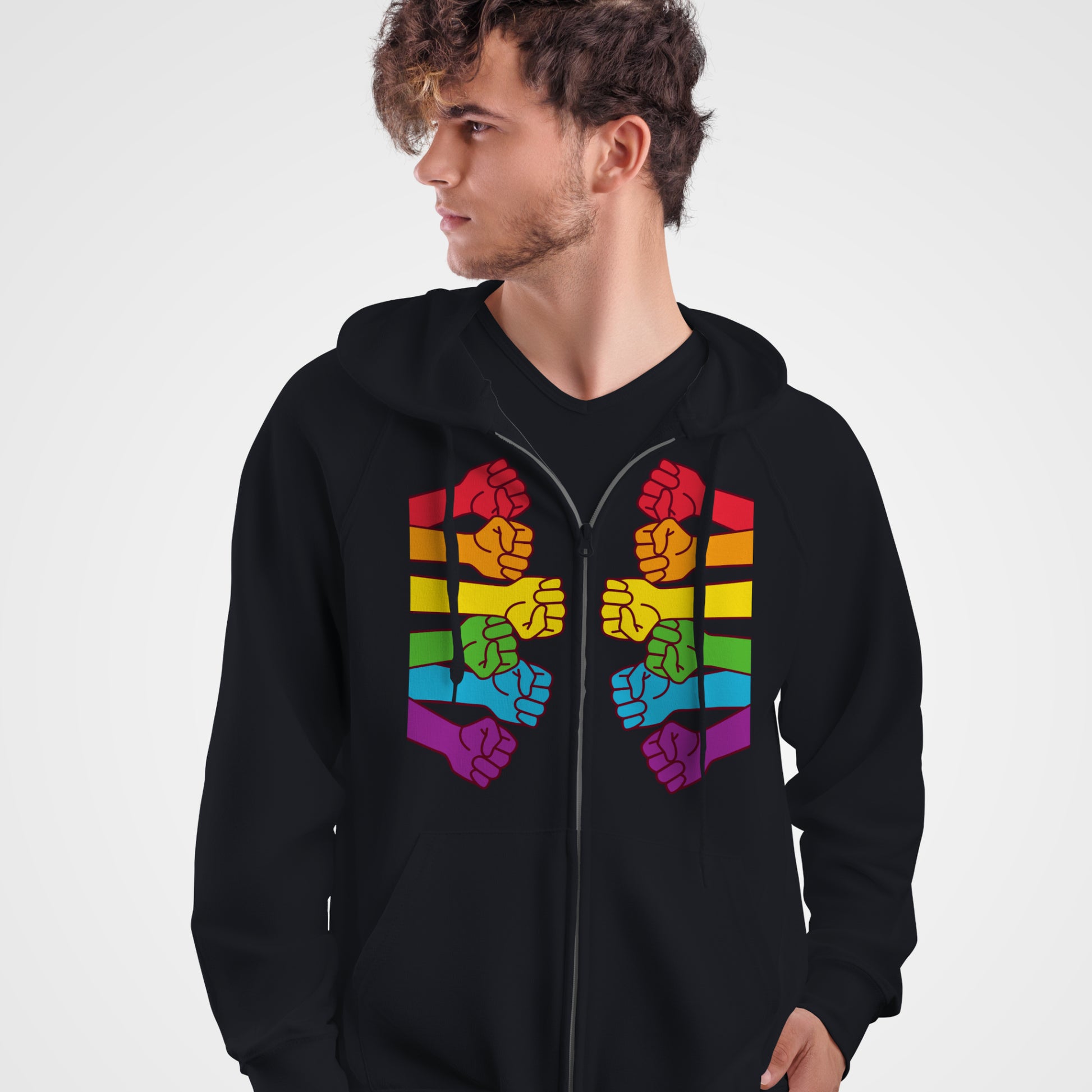 Hoodie - Fist Zippy Hoodie