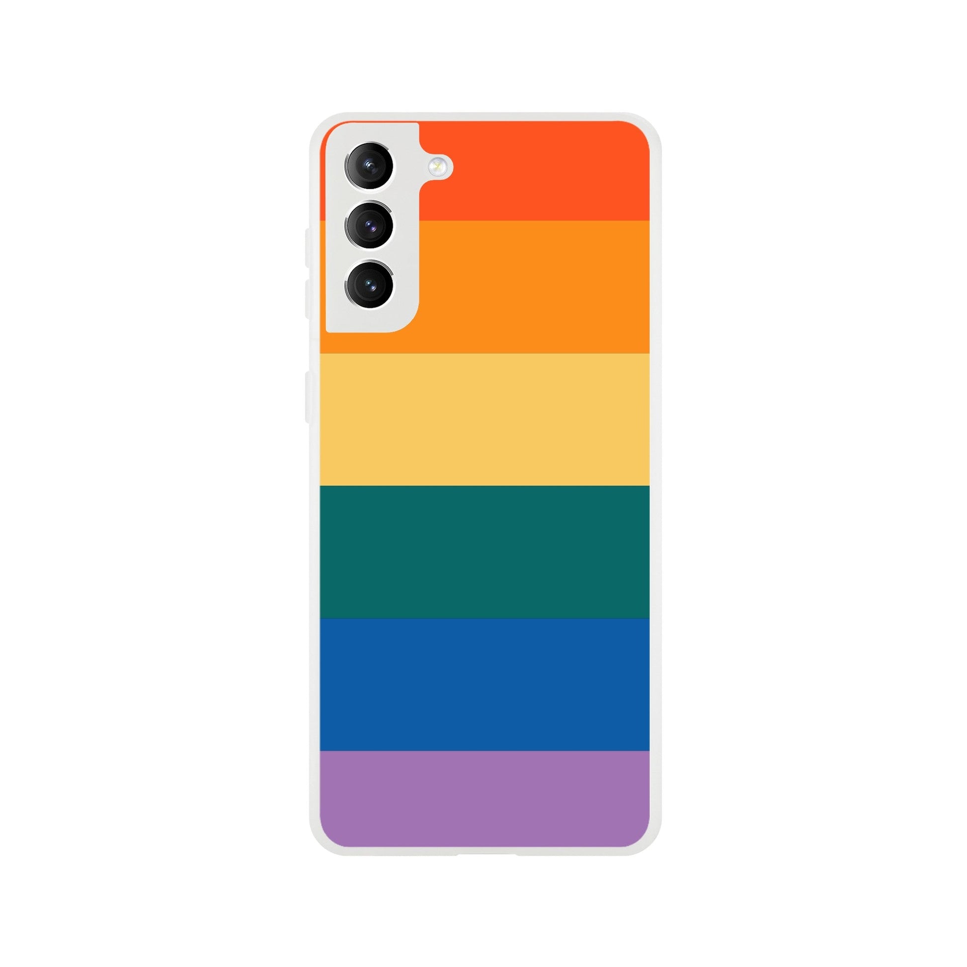 Mobile Phone Case - Retro Flag Flexi Phone Case - LGBTQIA+ Queer