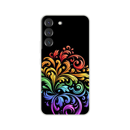 Mobile Phone Case - Pride Ferns- IPhone Case - Samsung Case - Clear - Flexi - Bio - Slim - Tough - LGBTQIA+ Mobile Phone Cases