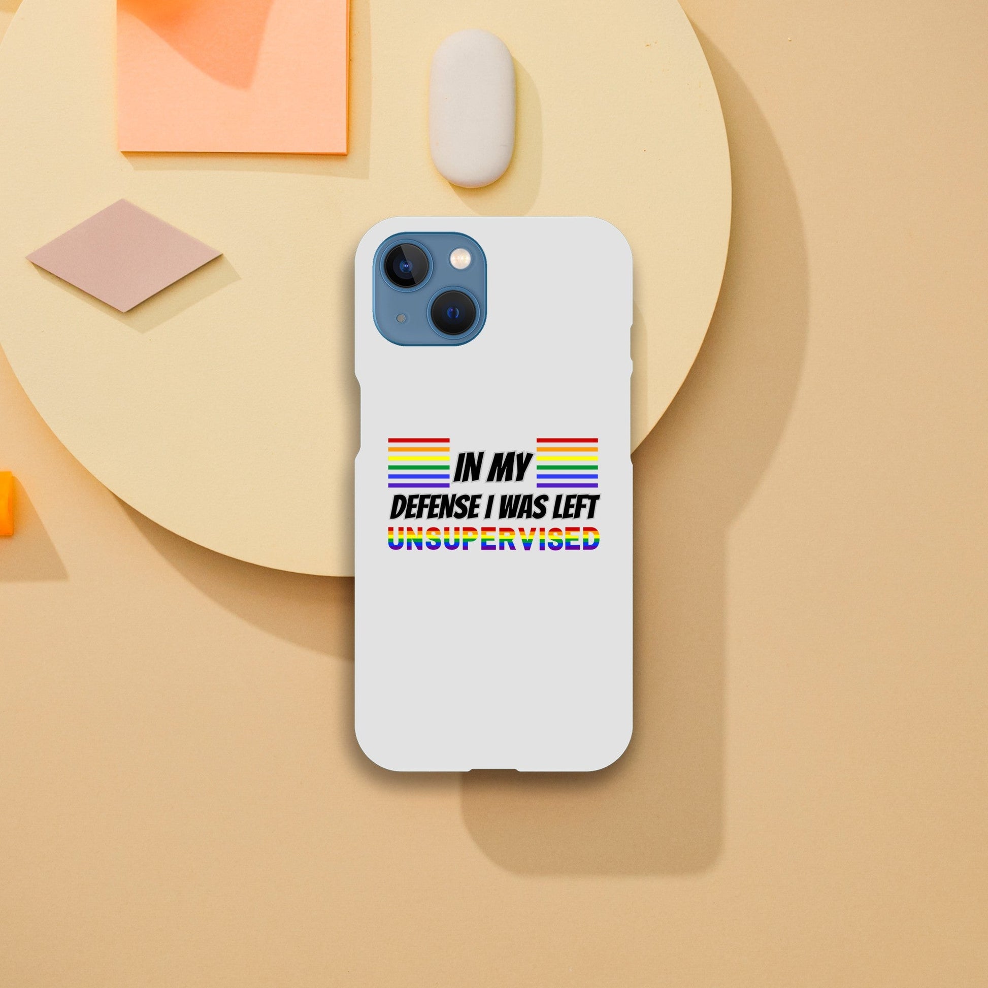 Phone Case - In My Defence - IPhone Case - Samsung Case - Clear - Flexi - Bio - Slim - Tough - LGBTQIA+ Mobile Phone Cases