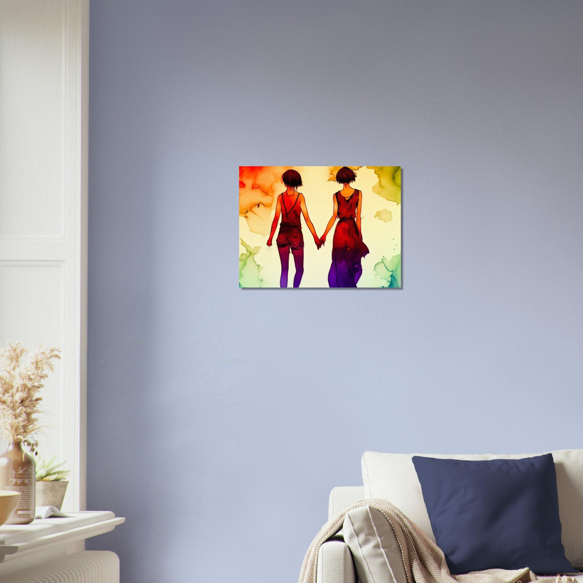 Wall Art - You & Me, Till The End Of Days Canvas - Premium Matte Paper Poster