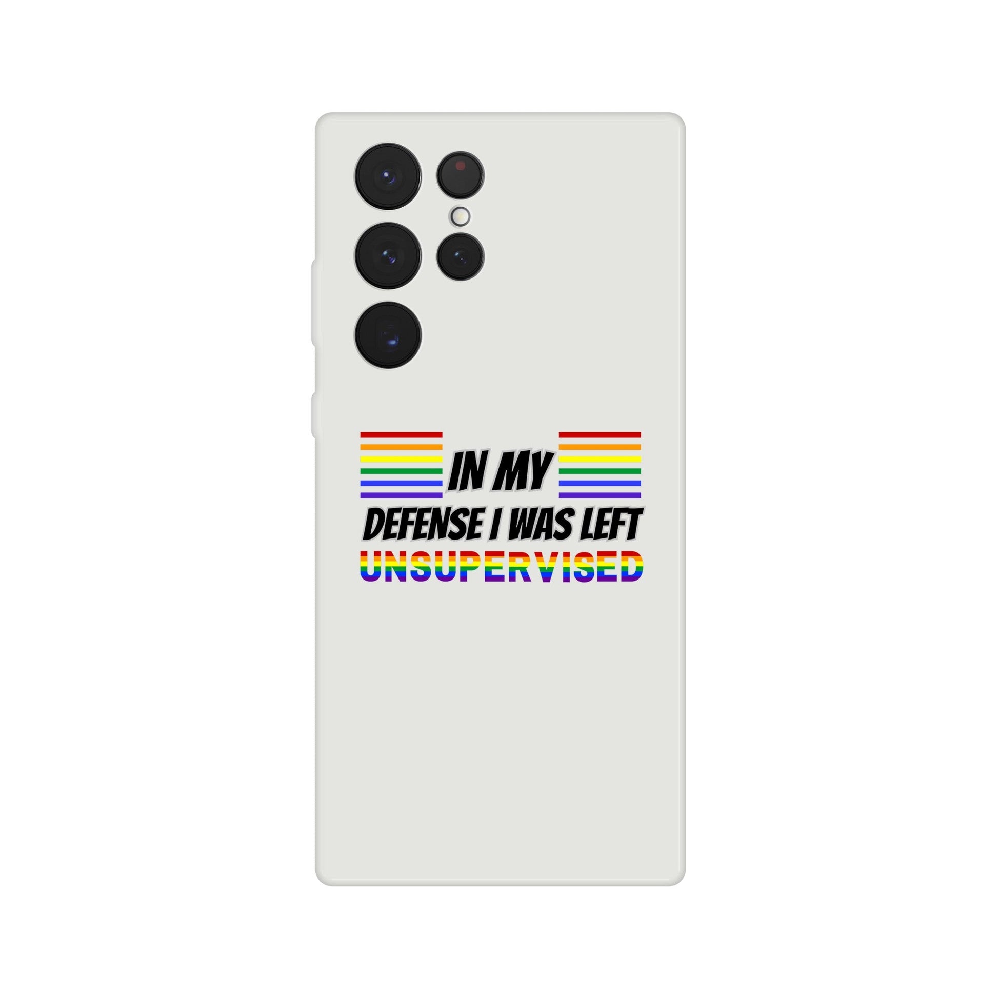 Phone Case - In My Defence - IPhone Case - Samsung Case - Clear - Flexi - Bio - Slim - Tough - LGBTQIA+ Mobile Phone Cases