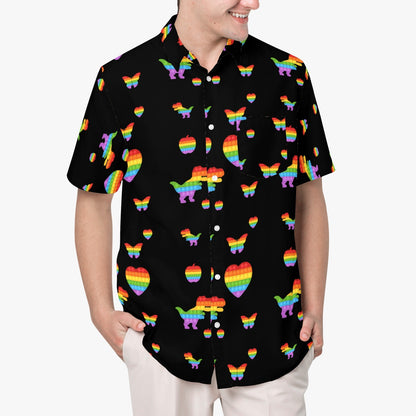 LGBTQIA+ Queer Fidget Hawaiian Shirt