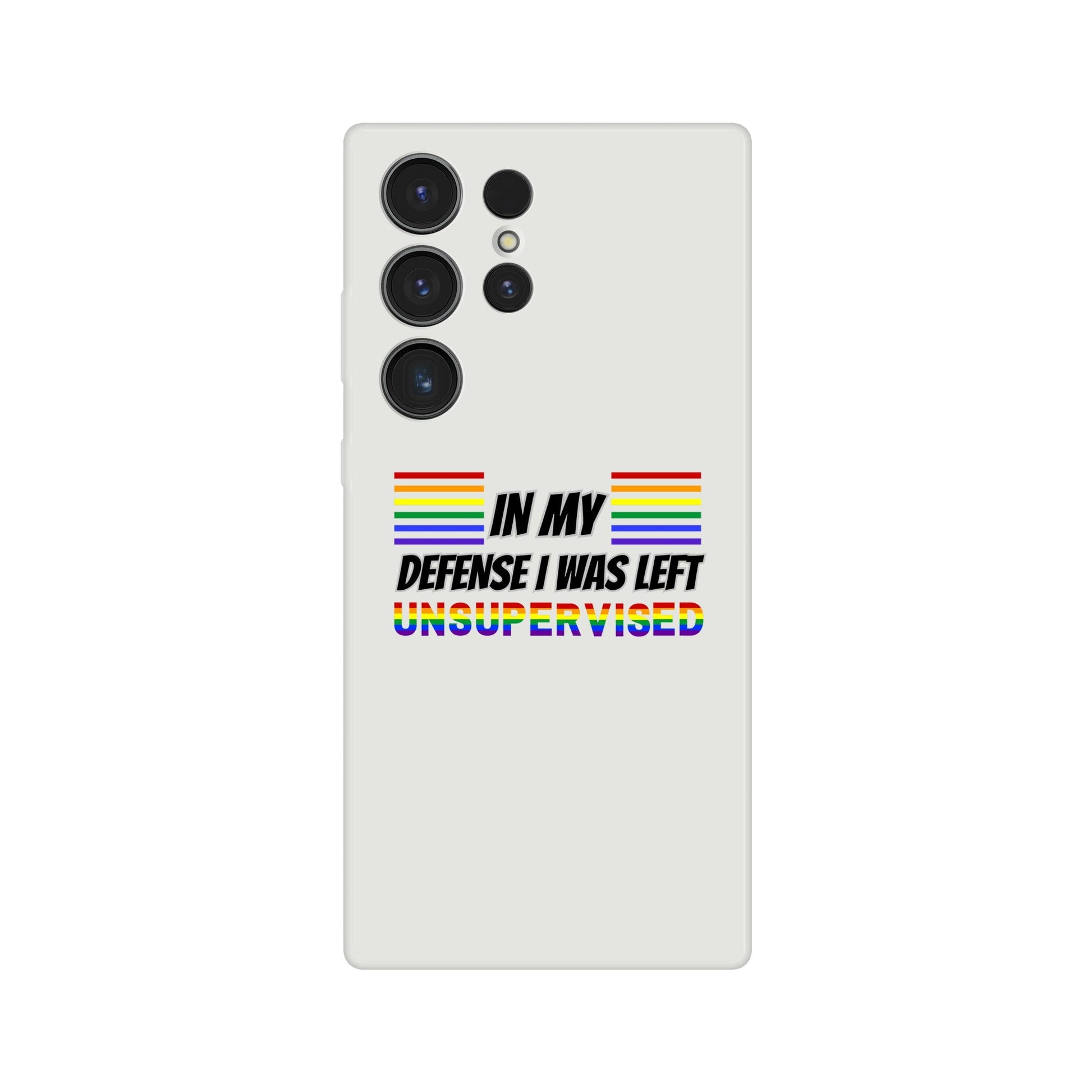 Phone Case - In My Defence - IPhone Case - Samsung Case - Clear - Flexi - Bio - Slim - Tough - LGBTQIA+ Mobile Phone Cases