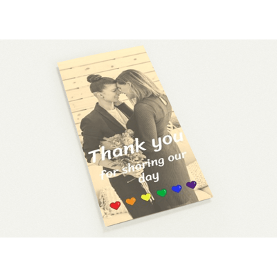 Personalised Thank You Cards - Heartfelt Thanks - Thank You Cards