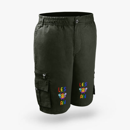 LGBTQIA+ Queer Les Bee An Cargo Shorts