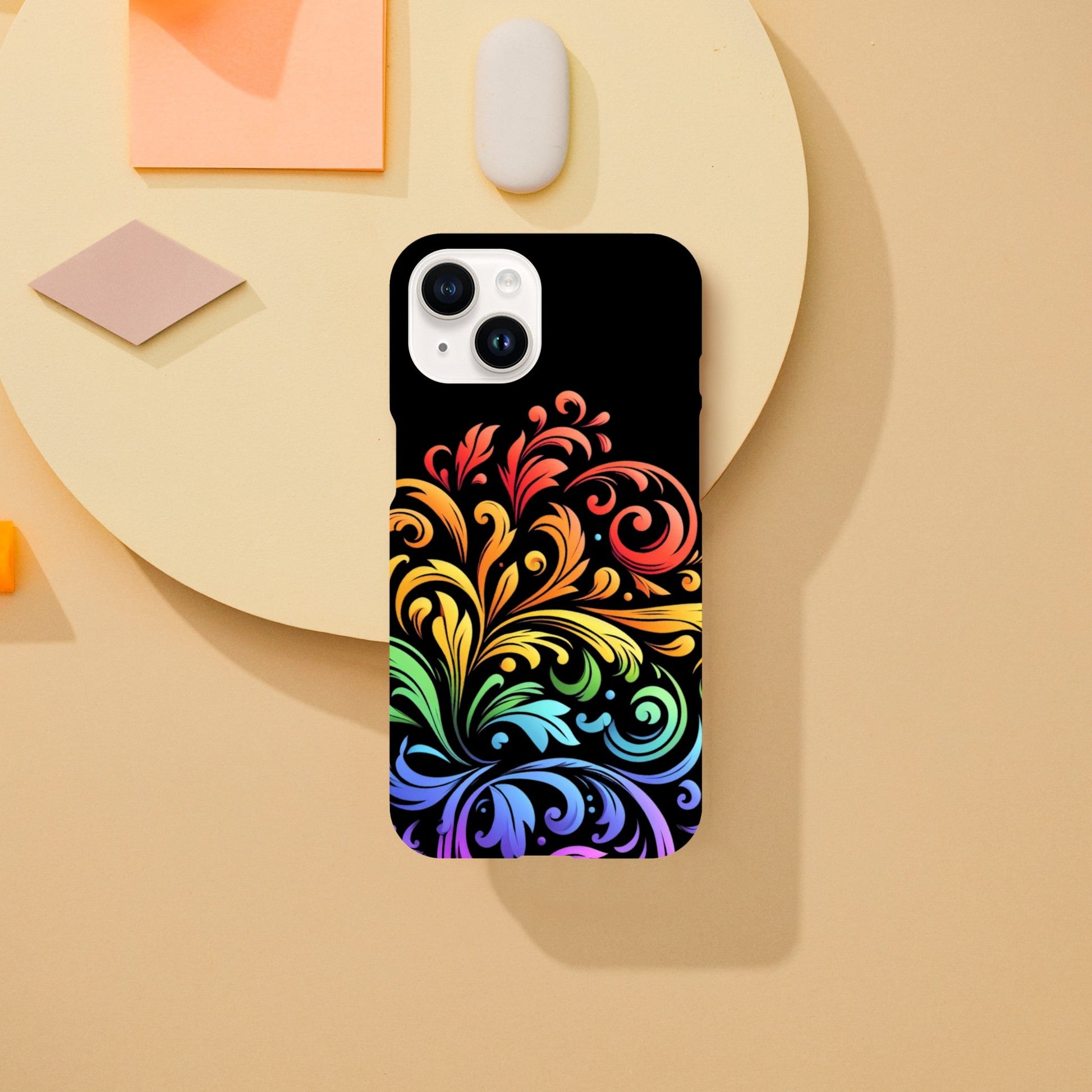 Mobile Phone Case - Pride Ferns- IPhone Case - Samsung Case - Clear - Flexi - Bio - Slim - Tough - LGBTQIA+ Mobile Phone Cases