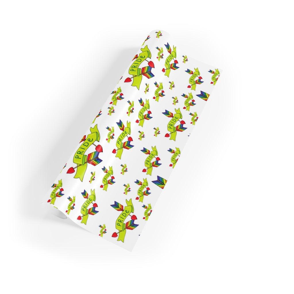 Wrapping Paper - Apple Green Pride - Gift Wrapping Paper Roll