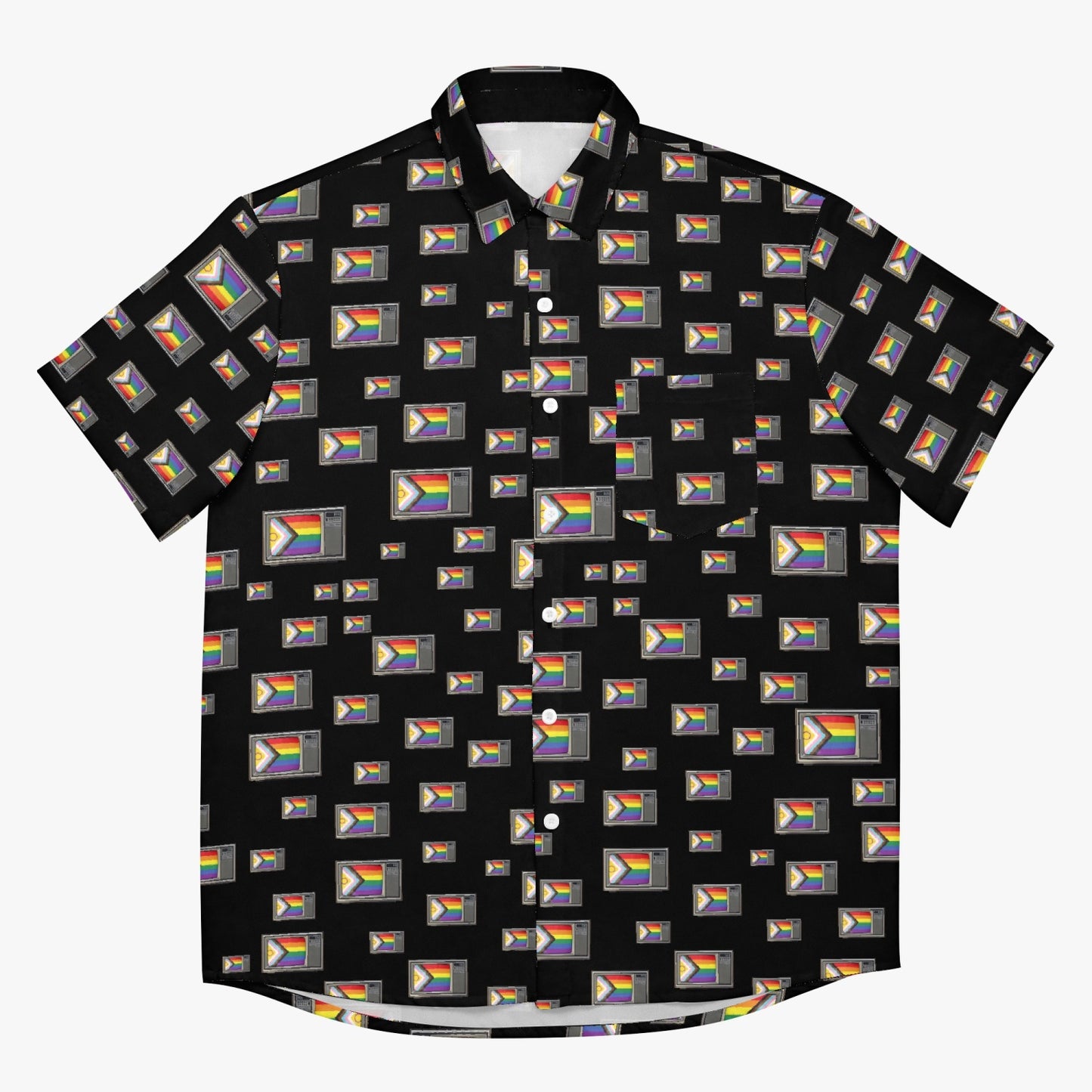 LGBTQIA+ Queer Pride TV Hawaiian Shirt