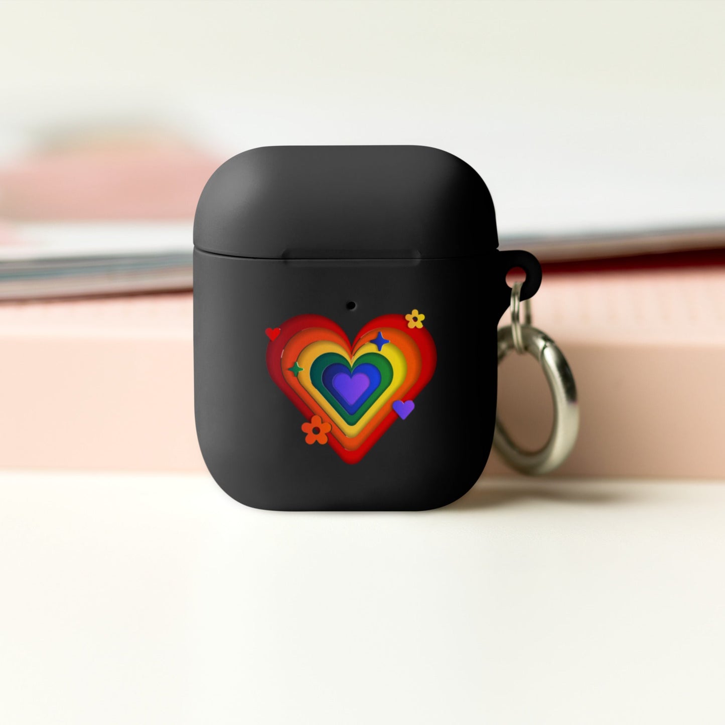 Accessories - Pride Heart AirPods QR Case