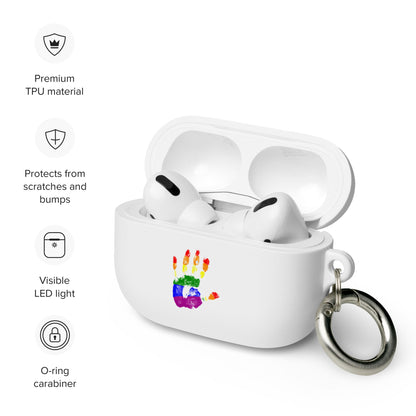 Accessories - Pride Hand AirPods QR Case