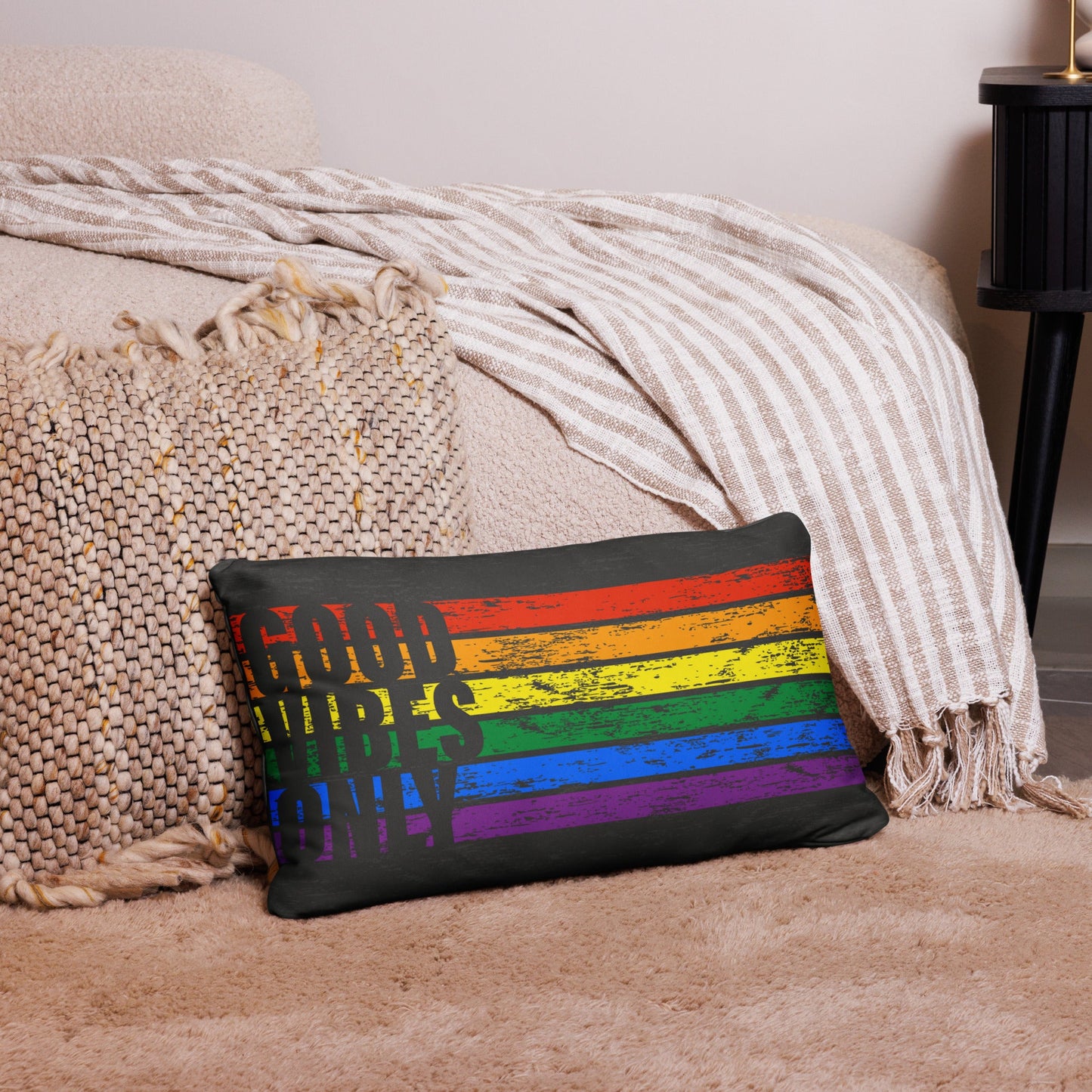 Cushion Cover - Good Vibes Only Cushion Case