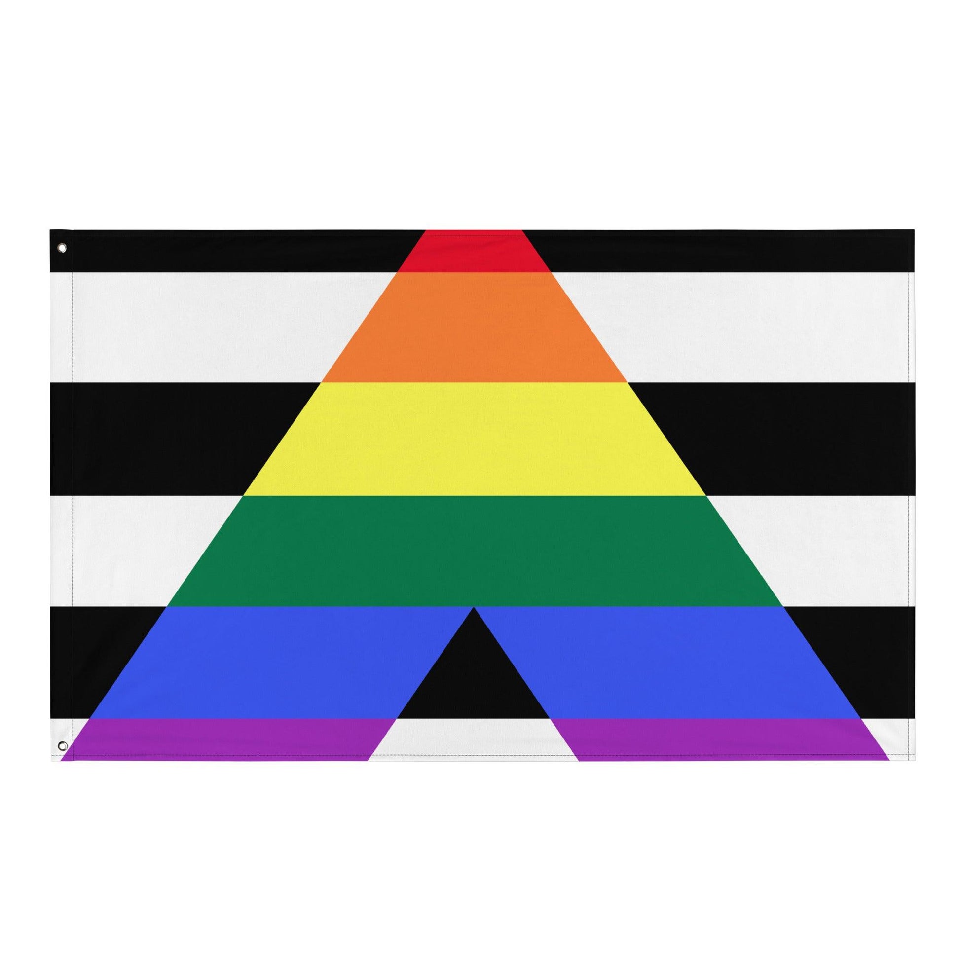 Flags - Premium Straight Ally Pride Flag