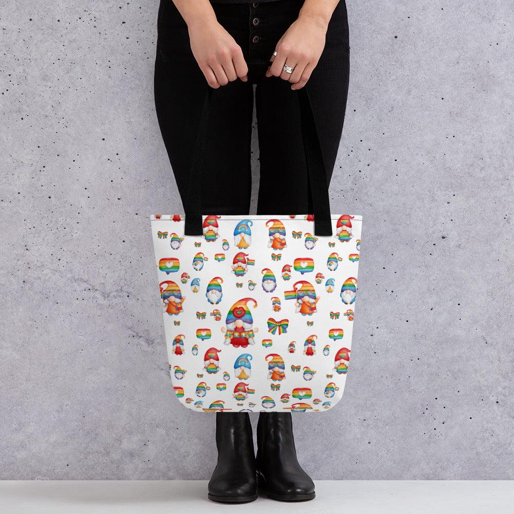 Tote Bags - Gnome Pride Tote Bag