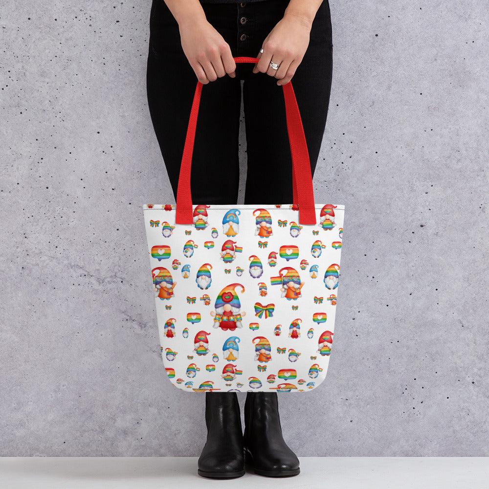 Tote Bags - Gnome Pride Tote Bag