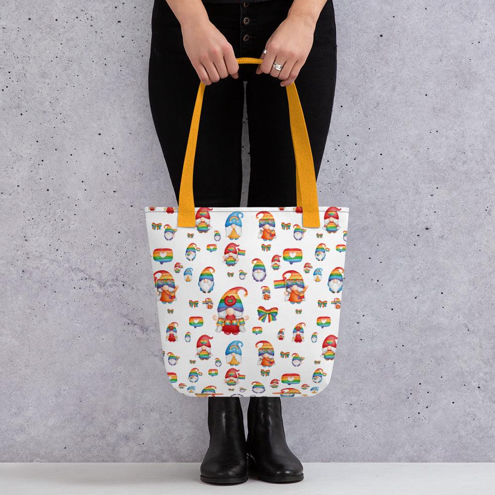 Tote Bags - Gnome Pride Tote Bag