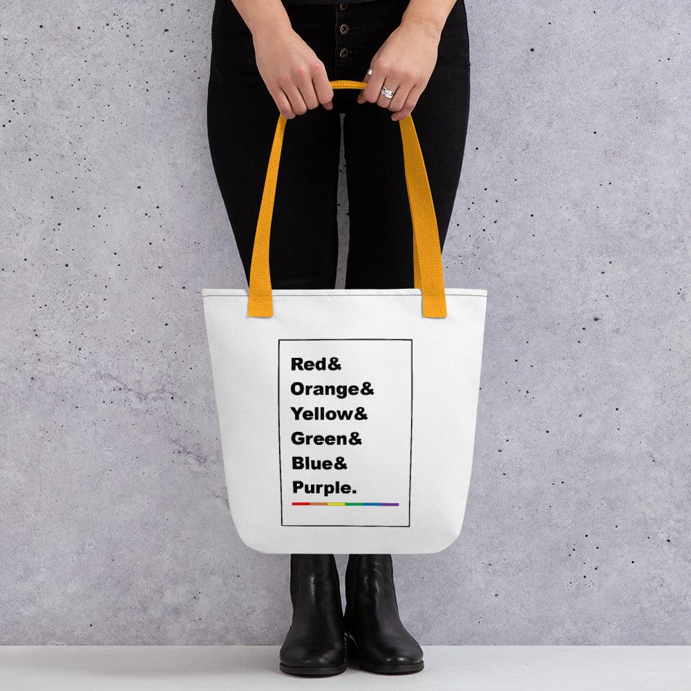 Tote Bags - ROYGBP Tote Bag