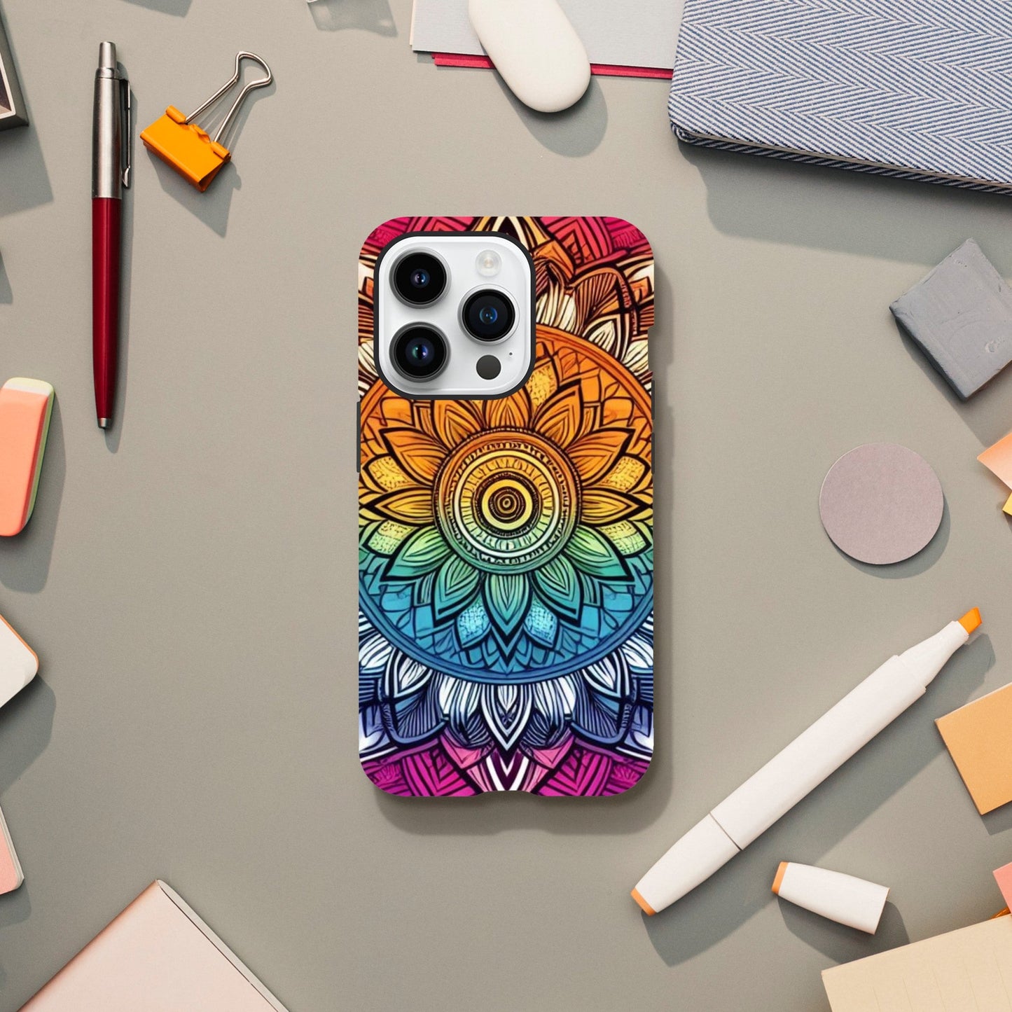 Mobile Phone Cases - Tribal Pride Drum - IPhone Case - Samsung Case - Clear - Flexi - Bio - Slim - Tough - LGBTQIA+ Mobile Phone Cases