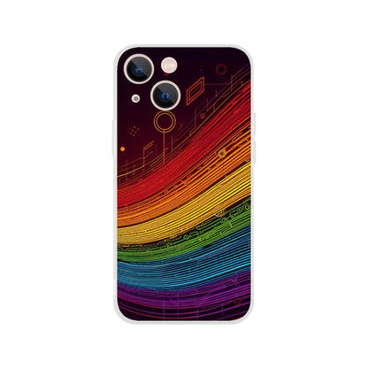 Mobile Phone Case - Pride Strings - IPhone Case - Samsung Case - Clear - Flexi - Bio - Slim - Tough - LGBTQIA+ Mobile Phone Cases