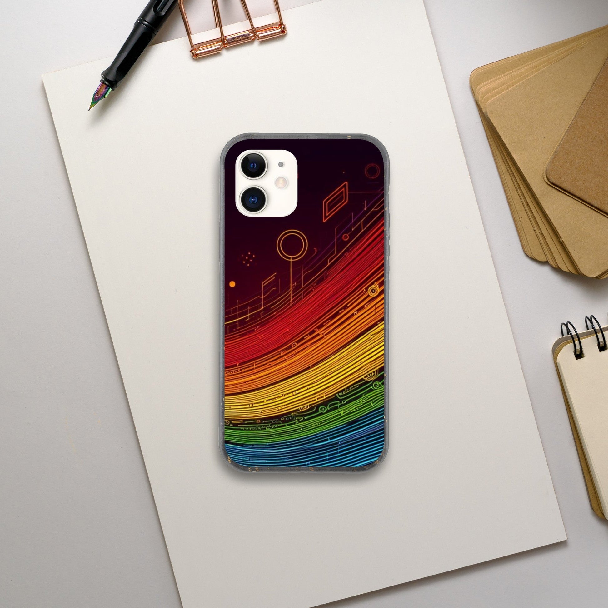 Mobile Phone Case - Pride Strings - IPhone Case - Samsung Case - Clear - Flexi - Bio - Slim - Tough - LGBTQIA+ Mobile Phone Cases