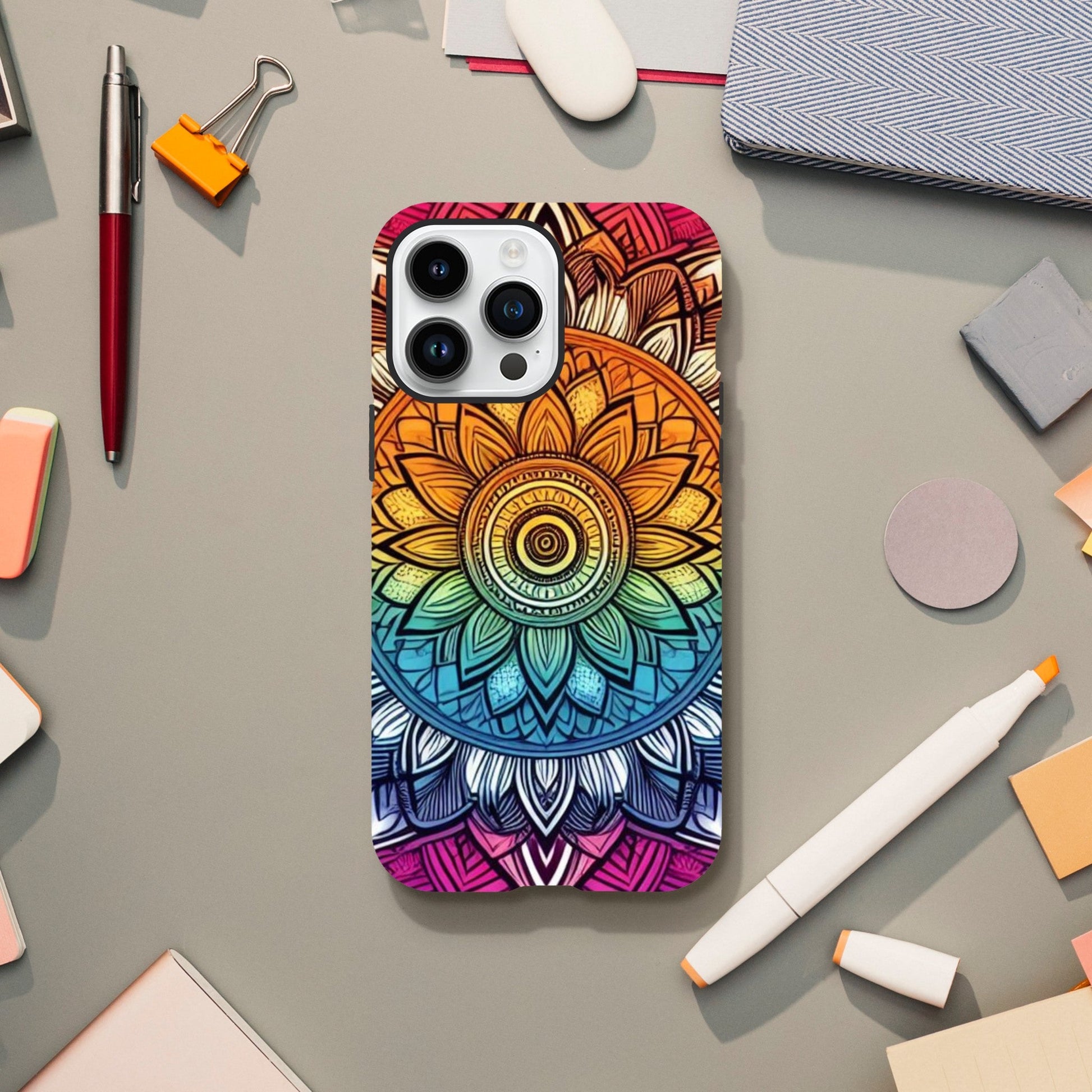 Mobile Phone Cases - Tribal Pride Drum - IPhone Case - Samsung Case - Clear - Flexi - Bio - Slim - Tough - LGBTQIA+ Mobile Phone Cases