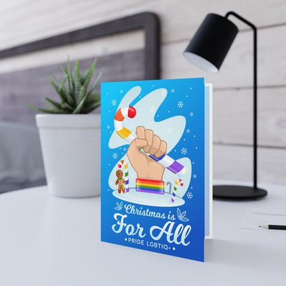 Christmas For All - LGBTQIA+ Queer Greeting Card