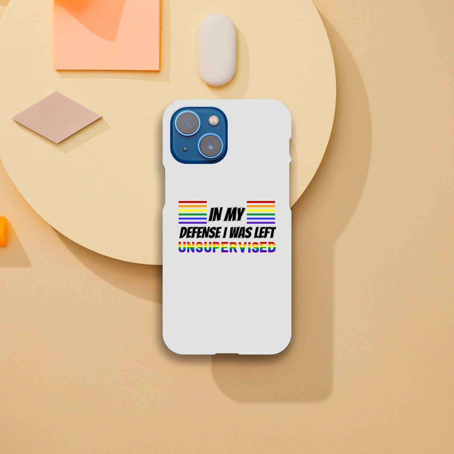 Phone Case - In My Defence - IPhone Case - Samsung Case - Clear - Flexi - Bio - Slim - Tough - LGBTQIA+ Mobile Phone Cases