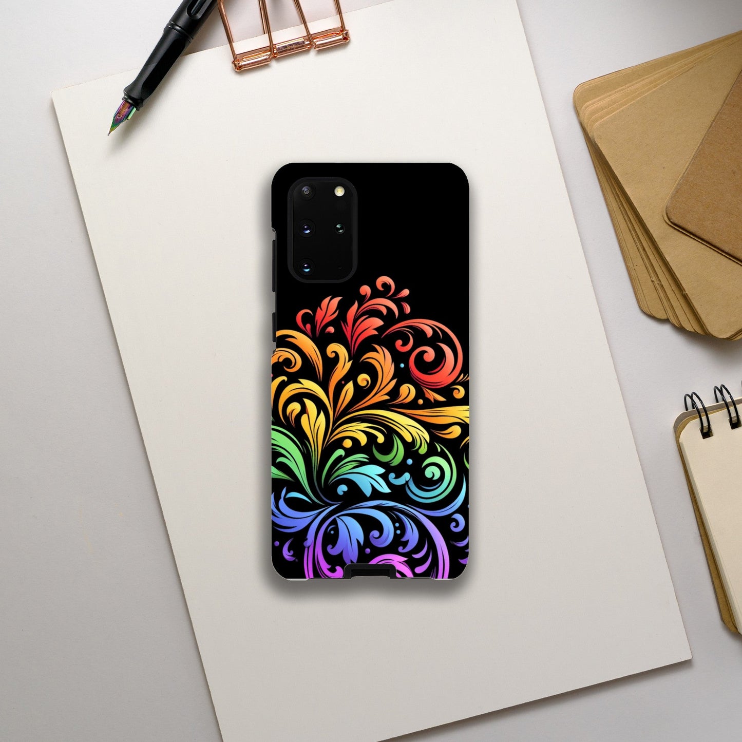 Mobile Phone Case - Pride Ferns- IPhone Case - Samsung Case - Clear - Flexi - Bio - Slim - Tough - LGBTQIA+ Mobile Phone Cases