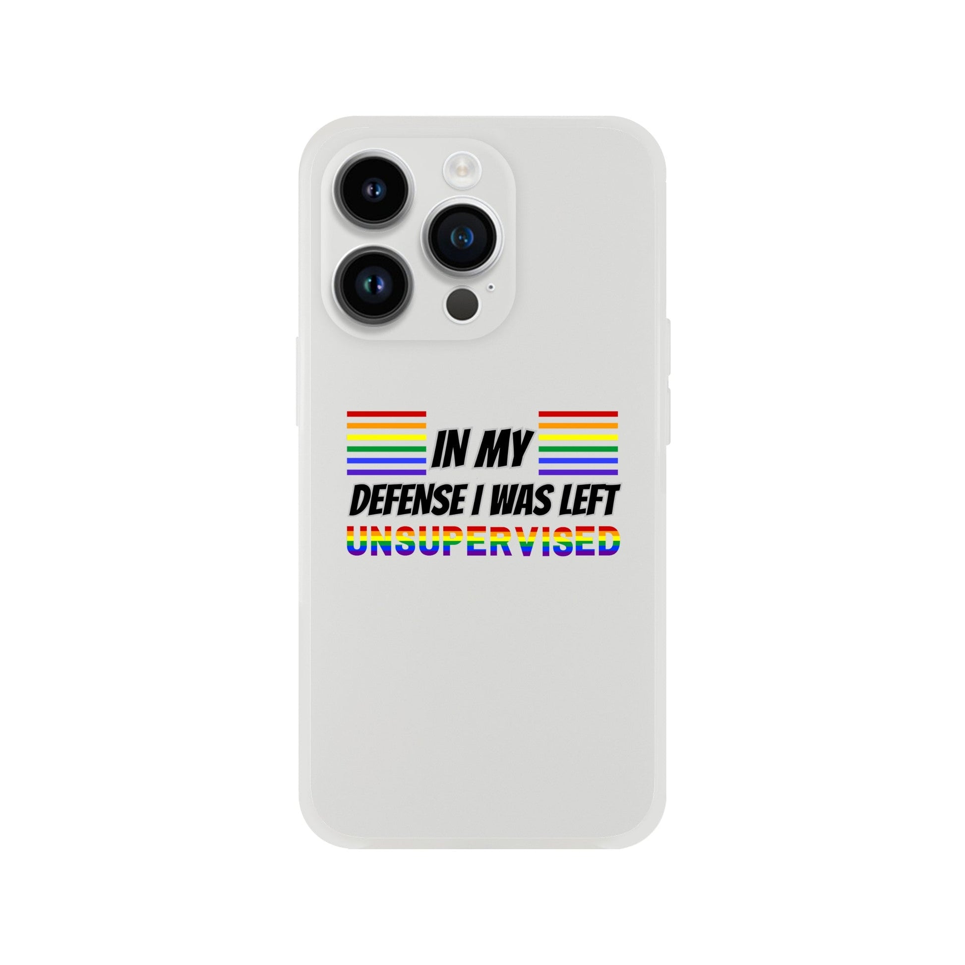 Phone Case - In My Defence - IPhone Case - Samsung Case - Clear - Flexi - Bio - Slim - Tough - LGBTQIA+ Mobile Phone Cases